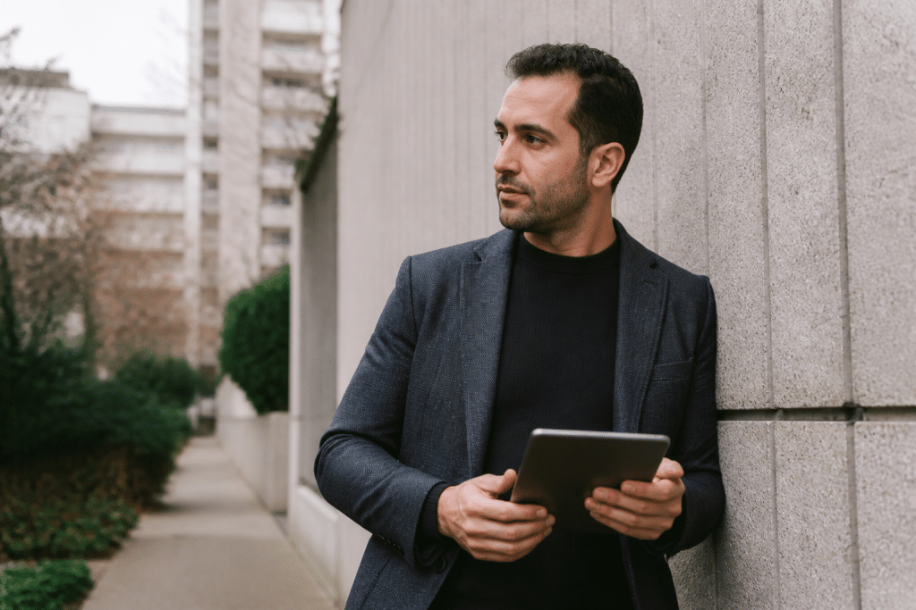Entrepreneur consultant carte commerciale quartier densité